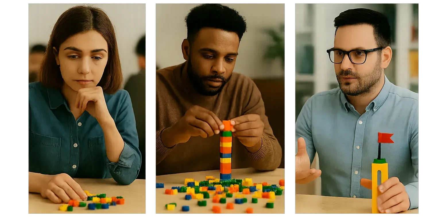 Challenge, Build, Share LEGO Serious Play Process